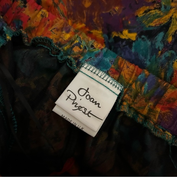 ❤️ Joan Priest Colorful Abstract girl Skirt 128cm 8-9 yrs - Picture 5 of 9